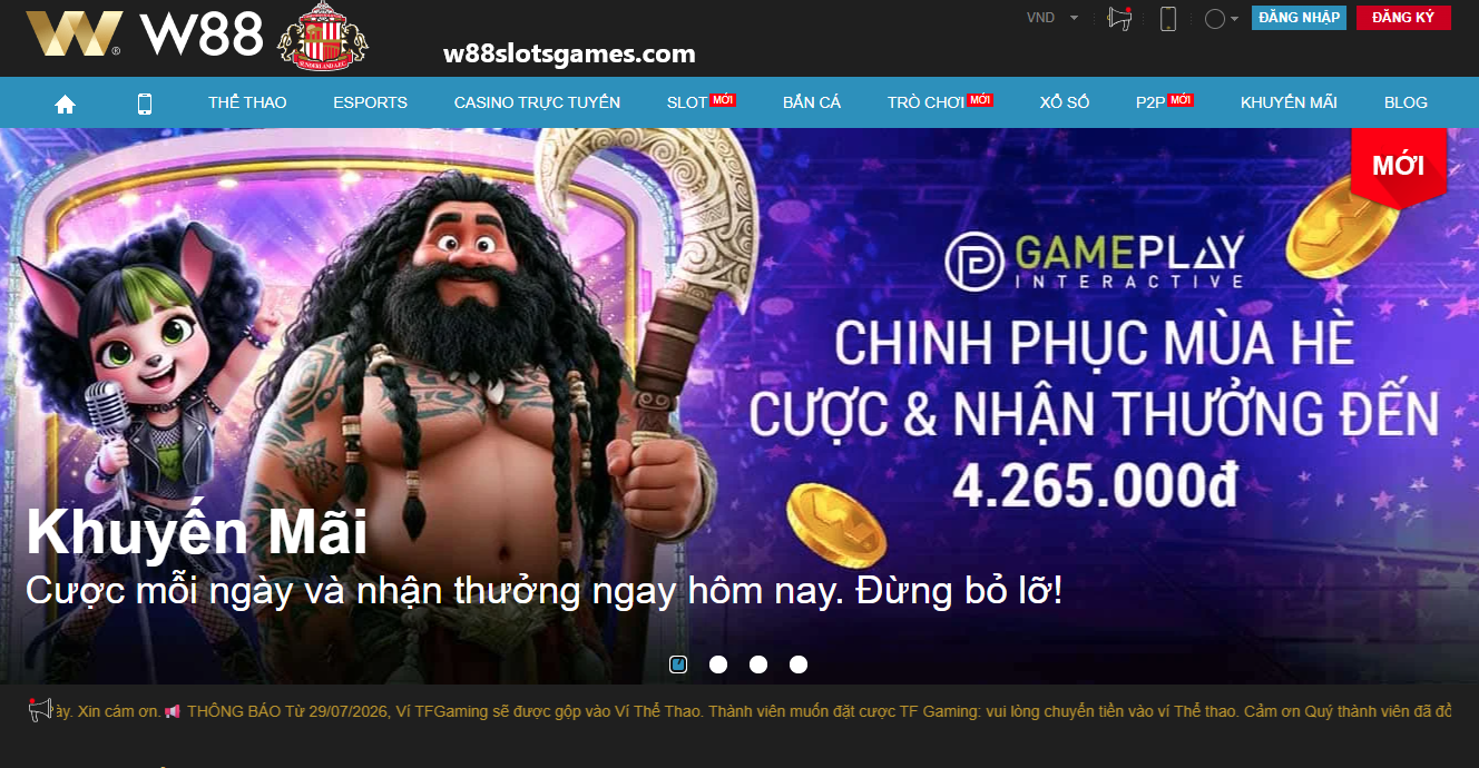 W88 nha cai uy tin w88 hang dau